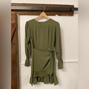 Olive Green Wedding Guest